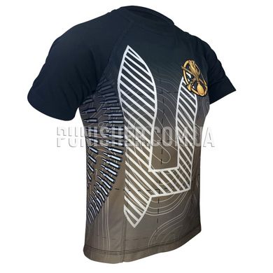 Kramatan Mechanized Infantry Forces T-shirt, Coyote/Black, Small