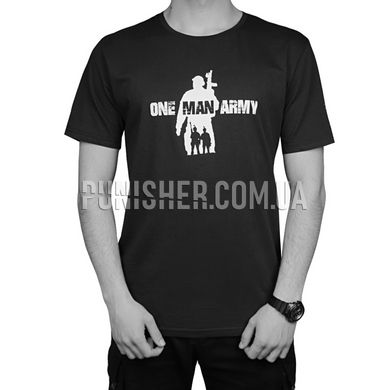 Punisher “One Man Army” T-Shirt, Graphite, Medium