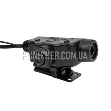 Кнопка Element Z-Tac PTT U-94A/U під Kenwood (Baofeng), Чорний, Kenwood/Baofeng