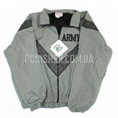 U.S. Army IPFU Reflective PT Jacket, Grey, Large Long