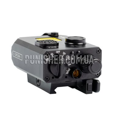 Holosun LS321G Multi-Laser and Illuminator, Black, Lasers and Designators, Green, IR, 3A зелений