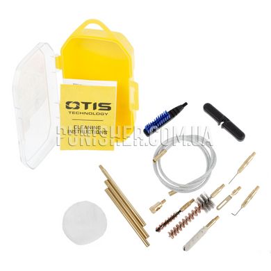 Набір для чищення зброї OTIS Patriot Series .223 Cal Gun Cleaning Kit, Жовтий, .223, 5.56, Набір для чищення