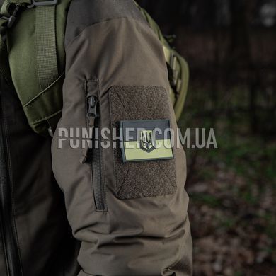 Нашивка M-Tac прапор України великий PVC, Olive, Гума, Ні