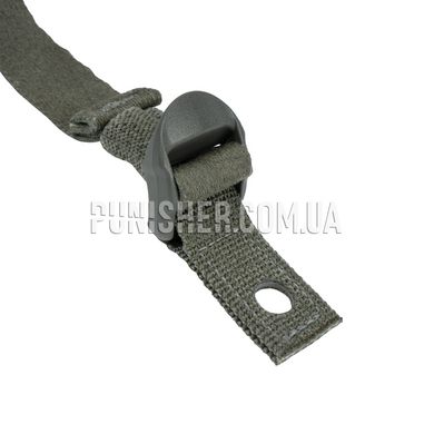 ACH/MICH Helmet 4 Points Chin Strap, Foliage Green, Harness system