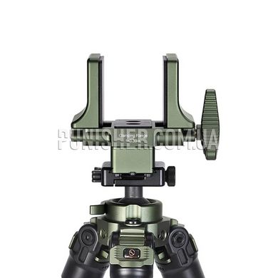 Sunwayfoto SM-86 Saddle Mount to Arca Swiss Clamp Adapter, Olive, Clamp