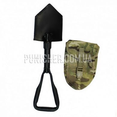 US Military E-Tool Sapper Shovel with cover, Multicam, Shovel