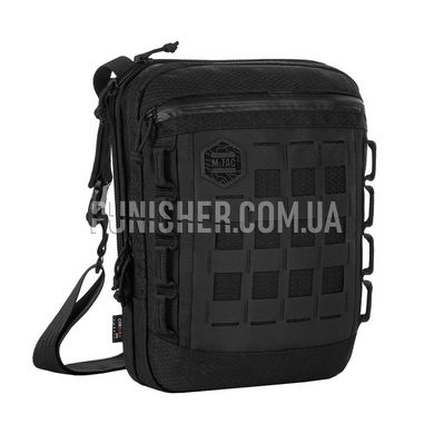 M-Tac Laser Cut Hex Tablet Bag, Black
