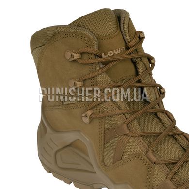 Lowa Zephyr GTX MID TF Tactical Boots, Coyote Brown, 13 R (US), Demi-season
