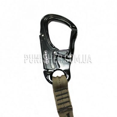 Yates Helo Personal Retention Lanyard (Used), Coyote Brown