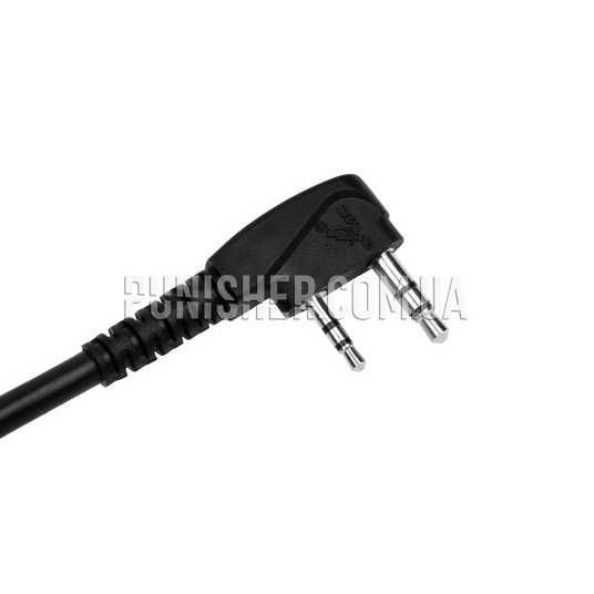 Кнопка Element Z-Tac PTT U-94A/U под Kenwood (Baofeng) Черный