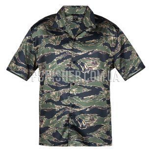 Гавайськая рубашка GIG Military Surf Tiger Stripes, Tiger Stripe Camo, Small