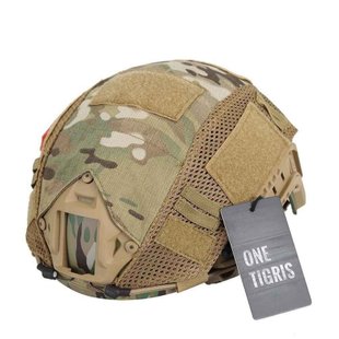 Кавер OneTigris Camouflage на шлем Ops-Core FAST, Multicam, Кавер, M/L