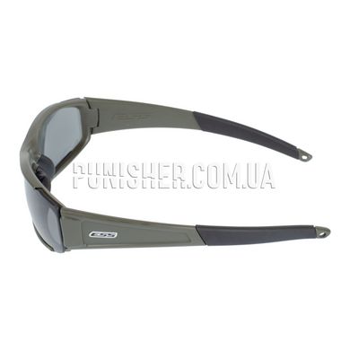 Балістичні окуляри ESS CDI Max Sunglass з темною лінзою, Olive, Димчастий, Окуляри
