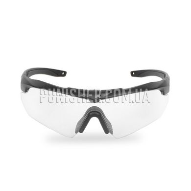 Баллистические очки ESS Crossbow Suppressor 2x, Черный, Прозрачный, Красный, Очки
