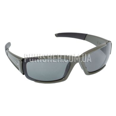 ESS CDI Max Ballistic Sunglasses with Smoke Lens, Olive, Smoky, Goggles