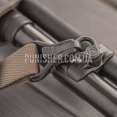 Антабка Magpul Paraclip для збройового ременя, Чорний, Антабка