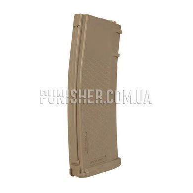Бункерный магазин Specna Arms Hi-Cap 380 шаров под M4/M16, Tan, Бункерный, M4/M16/AR-15/SCAR-L, Пластик