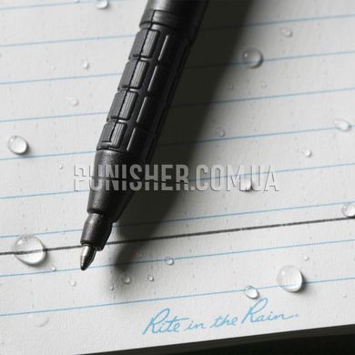 Металева ручка Rite In The Rain Trekker 98, Чорний, Ручка