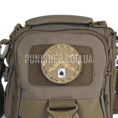 M-Tac Ukrainian Snipers PVC Patch, Coyote Tan, PVC