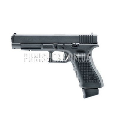 Пістолет Glock 34 [Umarex] Gen.4 CO2 Deluxe, Чорний, Glock, CO2, Немає