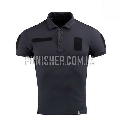 M-Tac Polyester Dark Navy Blue Polo Shirt, Navy Blue, Large