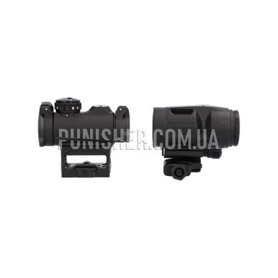 Sig Sauer Romeo-MSR 1x20mm Red Dot Sight with 3x22 Juliet3-Micro Magnifier, Black, Collimator, 1x, 2 MOA
