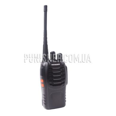 Voyager Smart UHF 400-470 MHz Radio, Black, UHF: 400-470 MHz