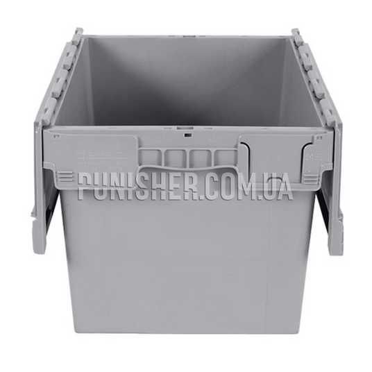 Ящик пластиковый с крышкой N6433 600х400х345 мм для хранения
