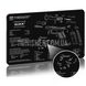 Килимок TekMat 28 x 43 см з кресленням Glock 42/43 для чищення зброї 2000000117447 фото 2