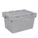 Plastic box with lid N6433 600x400x345 mm for storing equipment 2000000173368 photo 1