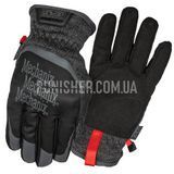 Mechanix Coldwork FastFit Gloves, Grey/Black, Small