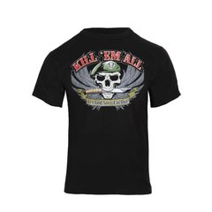 Rothco Kill Em All T-Shirt, Black, Medium