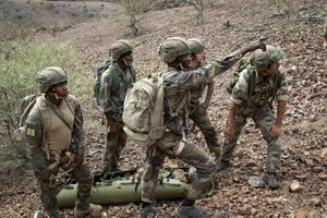 Армия США проводит курс боевых действий в горах Джибути