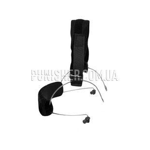 MSA Sordin Neckband Metal Headset Plug with Fabric Headband (Grade 2), Black, Headset, MSA Sordin, Headband