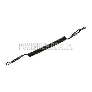M-Tac Medium Carabiner Safety Cord, Black