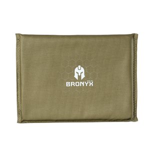 Bronyx SBP20 2 Class 200x150mm Ballistic Package in Cummerbund, Olive, Soft bags, 2, Ultra high molecular weight polyethylene