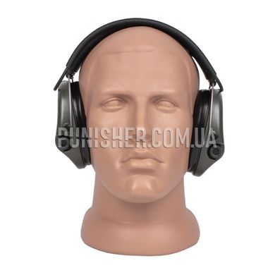 MSA Sordin Supreme Pro Headsets, Olive, Active, 25