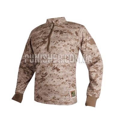 USMC FROG Inclement Weather Combat Shirt, Marpat Desert, Small Regular