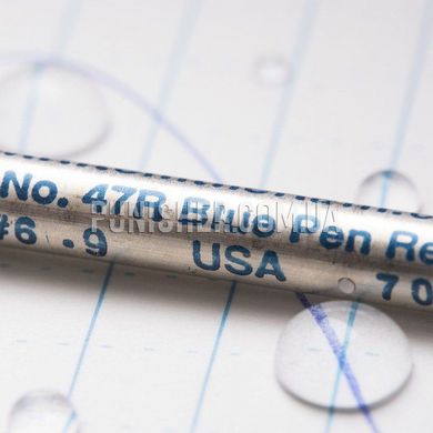 Всепогодний стрижень для ручки Rite in the Rain All-Weather Pen Refill 47R, синє чорнило, Синій, Аксесуари