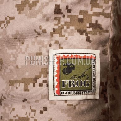 USMC FROG Inclement Weather Combat Shirt, Marpat Desert, Small Regular