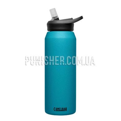 CamelBak Eddy+ SST Vacuum Insulated 32 oz Water Bottle, Teal Blue, Canteen