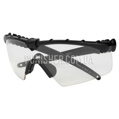 Балістичні окуляри Oakley Si Ballistic M Frame 3.0 з прозорою лінзою та Anti-Fog, Чорний, Прозорий, Окуляри