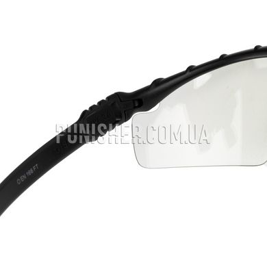 Баллистические очки Oakley Si Ballistic M Frame 3.0 с прозрачной линзой и Anti-Fog, Черный, Прозрачный, Очки