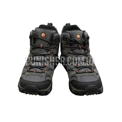 Merrell Moab 2 Mid WaterProof Boots, Dark Grey, 8.5 R (US), Demi-season