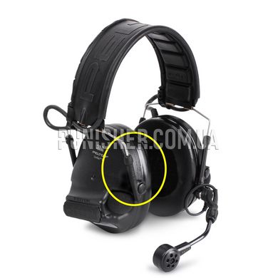 Peltor ComTac/SwatTac Guide Arms w/ Friction Sleeves, Black, Headset, Peltor, Other