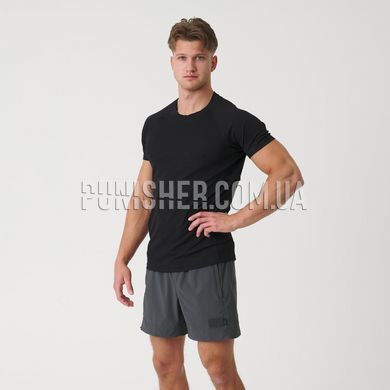 Футболка Helikon-Tex Functional Quickly Dry Black, Чорний, Large