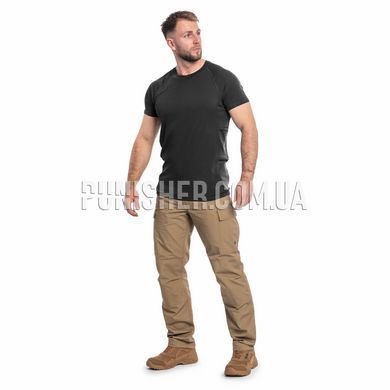 Футболка Helikon-Tex Functional Quickly Dry Black, Чорний, Large