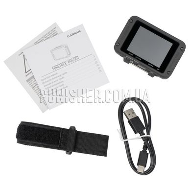 Garmin Foretrex 801 GPS Navigator, Black, Monochrome, Bluetooth, ANT+, GPS Navigator