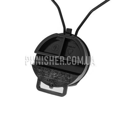3M Peltor P3ADG47-F SV/2 ComTac VII Headset Adapted for ARC Helmet Rails, Black, Headset, Peltor, Helmet adapters