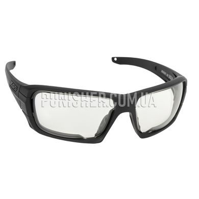 Комплект балістичних окулярів ESS Rollbar з трьома лінзами, Чорний, Прозорий, Димчастий, Мідний, Окуляри
